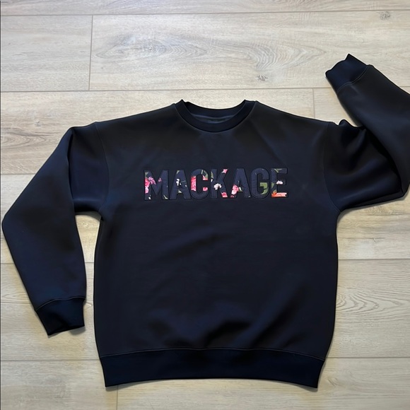 Mackage Sweaters - Mackage Black Crewneck Sweater Women’s